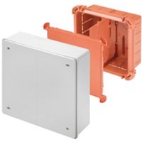 Gewiss GW48231 - Boîtier encastré avec couvercle 520 x 260 x 121 mm