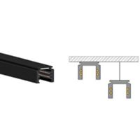 Rail électrifié noir Side M-25202H de 2 m