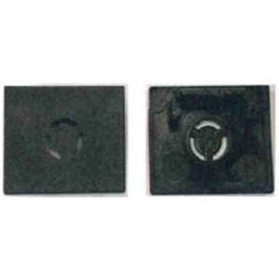 Side M-99094 - Embout pour rails 48 V noir