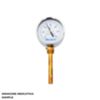 Tecnogas R02942 - Termómetro radial bimetálico de 80 mm