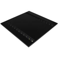 Ledvance PL60027840U16B - Panel empotrable PANEL LOUVER 60x60 27,5W negro