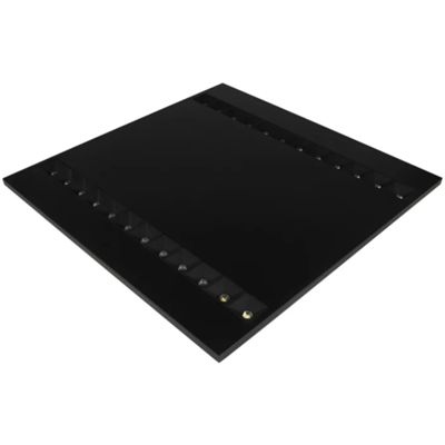 Ledvance PL60027840U16B - recessed panel PANEL LOUVER 60x60 27.5W black