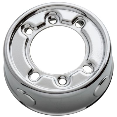 Luxor lucido - base portafrutto con 4 fori di 20 mm