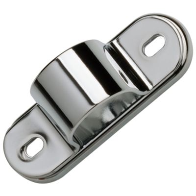 Luxor lucido - fermatubo con piastrina ø 20 mm