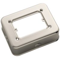 Luxor mate - caja rectangular 4 huecos de 20 con tapones