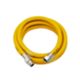 Tecnogas 90304 - Manguera de gas amarilla de 1/2 pulgada de 4 m