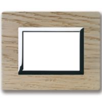 Series 44 - Vera 44 plate in 3-seater bleached oak solid wood
