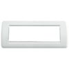 Idea - Rondò plate in bright white 6-place technopolymer