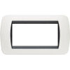 Living International - white 4-place technopolymer plate