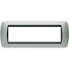 Living International - Placa metálica de aluminio ligero metálico de 7 plazas