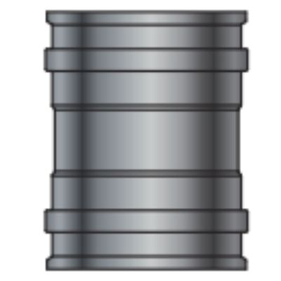 GBD PLFF-130- FF single wall stainless steel sleeve 130