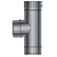 GBD PLT87-130 - Té simple paroi MF 87° en acier inoxydable 130