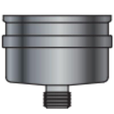 GBD PLSC-60 - Tapón de drenaje de condensado de acero inoxidable de pared simple 60