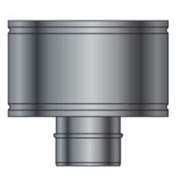 GBD PLCA-120 - Chapeau de tonneau coupe-vent en acier inoxydable 120