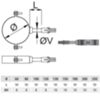 GBD PLCP120 - 120 stainless steel wall collar