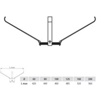 GBD PRDH-060 - distanziatore centraggio 60 PP
