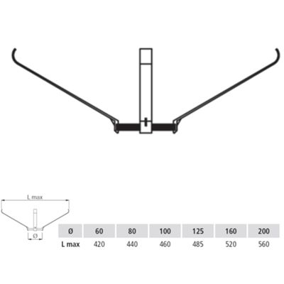 GBD PRDH-060 - 60 PP centering spacer