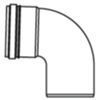 GBD PRG87-050 - 87° elbow 50 pp