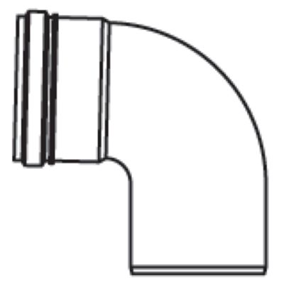 GBD PRG87-060 - 87° elbow 60 pp