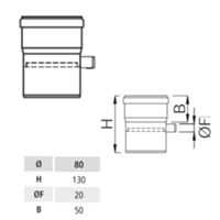 GBD PRSE-080 - condensate separator 80 PP