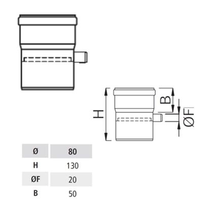 GBD PRSE-080 - condensate separator 80 PP