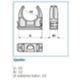 Inset B10256 - FISN25 Snap-On Tube Support 25