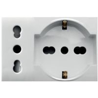 Ave 44609015MB Whitek - presa universale/bipasso