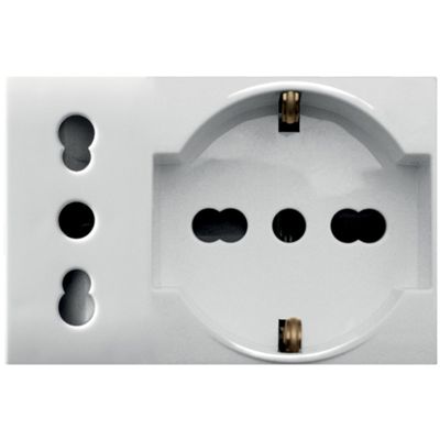 Ave 44609015MB Whitek - zócalo universal/bypass