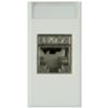 Ave 446027C5E Whitek - RJ45 CAT.5E data transmission socket