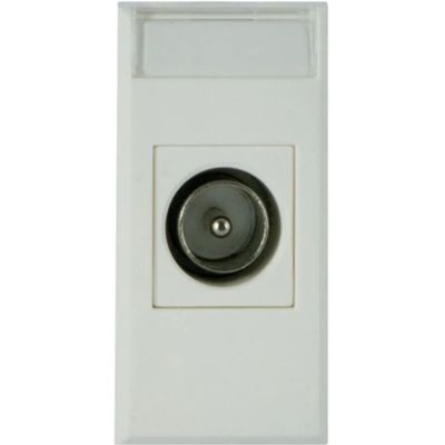 Ave 446096IM Whitek - presa TV/SAT coassiale