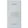 Ave 446ELA02 Whitek - bouton interchangeable 2 fonctions avec éclairage