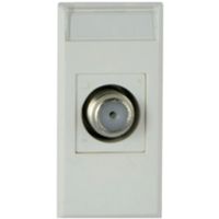 Ave 446096F Whitek - Toma coaxial hembra TV/SAT