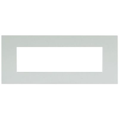 Series 44 - Smart Easy plate in white 7-place technopolymer