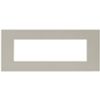 Series 44 - Smart Easy plate in 7-place dove-grey technopolymer