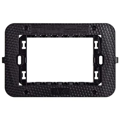 Serie 44 - supporto con viti Smart Easy 3 posti
