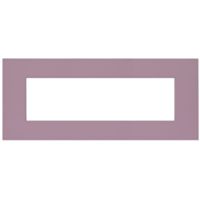 Series 44 - Smart Easy plate in technopolymer 7 places purple
