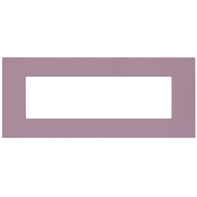 Series 44 - Smart Easy plate in technopolymer 7 places purple