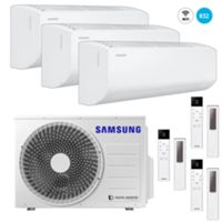 Aire acondicionado Samsung CEBU de prueba Split de 9000+9000+12000 Btu