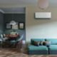 Mitsubishi Plus AY Dual Split air conditioning 7000+7000 BTU