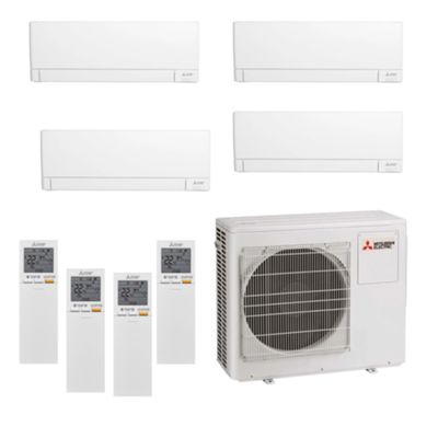 Aire acondicionado Mitsubishi Plus AY Quadri Split 9000+9000+12000+12000 BTU
