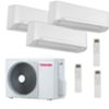 Aire acondicionado Toshiba Seiya Smart Trial Split de 9000+9000+9000 BTU