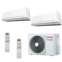 Aire acondicionado Toshiba Seiya Smart Dual Split de 9000+9000 BTU
