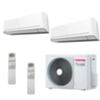 Climatiseur Toshiba Seiya Smart Dual Split 9000+12000 BTU