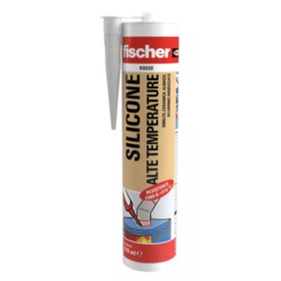 Fischer 9271 - silicone rosso per alte temperature 310 ml