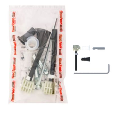 Fischer 551884 - Fixation pour WC et bidets suspendus WB9 B TU