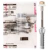 Fischer 567585 - Bonde de WC/bidet verticale en acier inoxydable WB 2