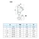 Watts 149B3206 - Válvula de retención de bola 2 1/2 FF