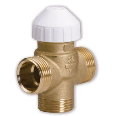 Watts 313134 - Vanne 3 voies 3/4 MMM pour ventilo-convecteurs