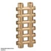 Watts 825M34DD66 - collecteur compact 6+6 int 35 1/2 x 3/4