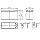 Batterie rechargeable Selco BS12-9 - 12 V 9 Ah